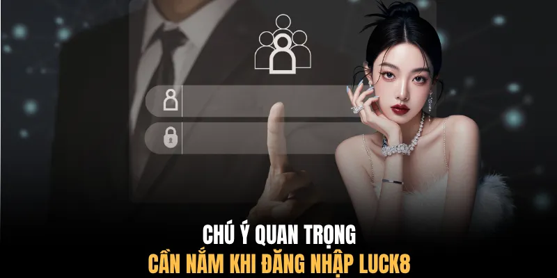 Chú ý quan trọng cần nắm khi đăng nhập LUCK8