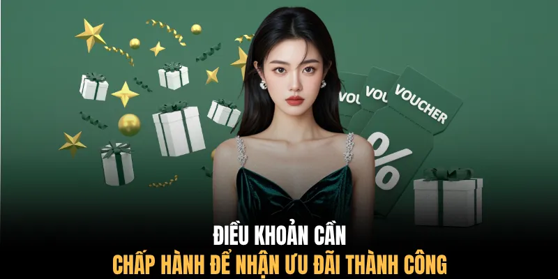 Điều khoản cần chấp hành để nhận ưu đãi thành công